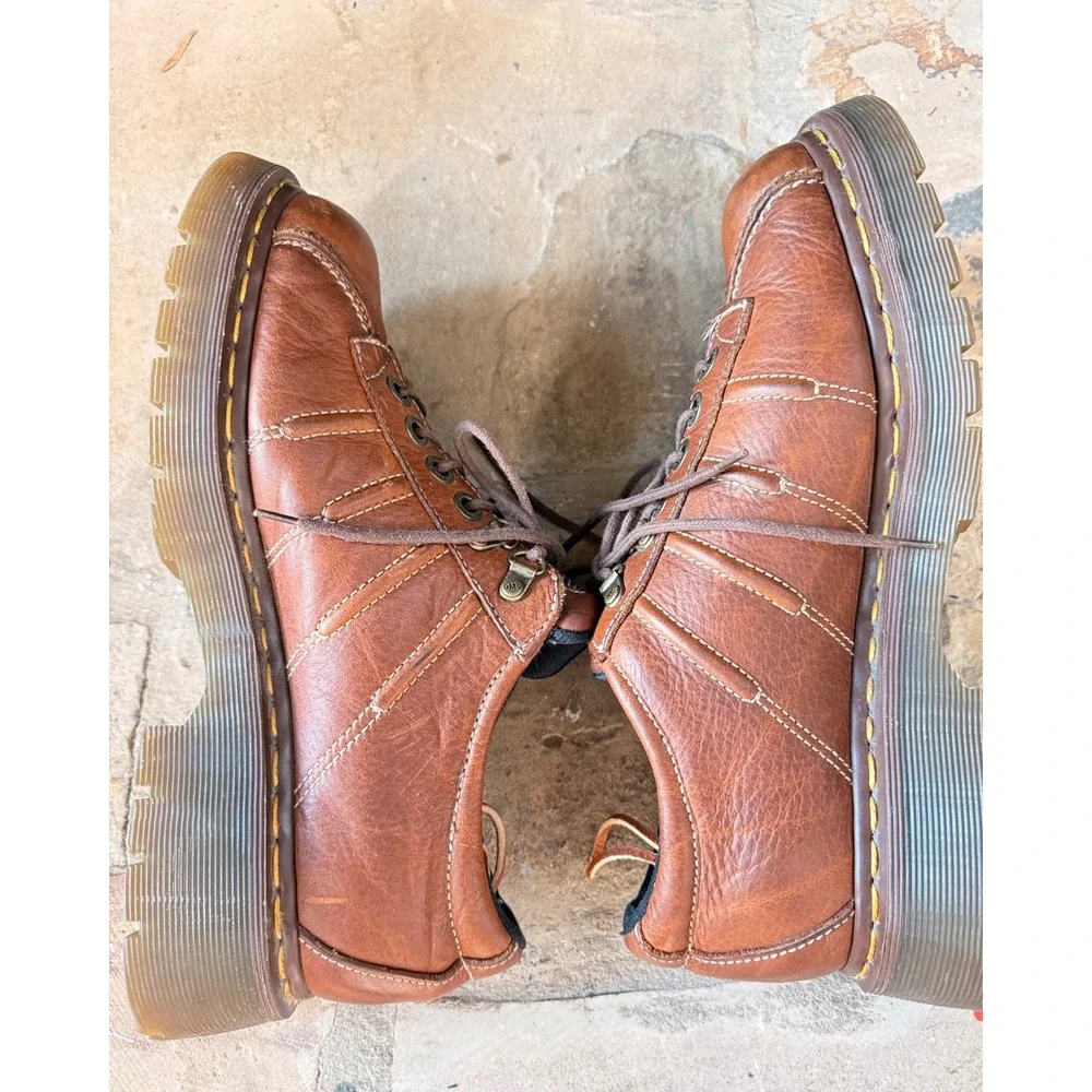 Dr. Martens Brown Leather Oxfords UK 8 US 9 Made in England